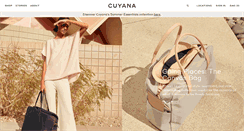 Desktop Screenshot of cuyana.com